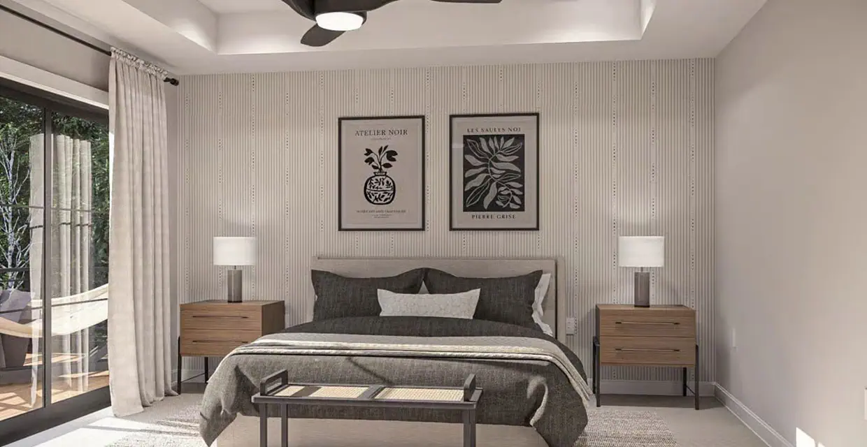 Primary Bedroom Space Example
